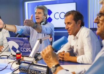 Juanma Castaño, Manolo Lama, Paco González y Pepe Domingo Castaño