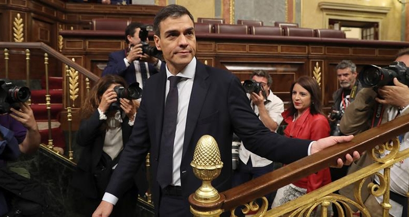 Pedro Sánchez, presidente del Gobierno