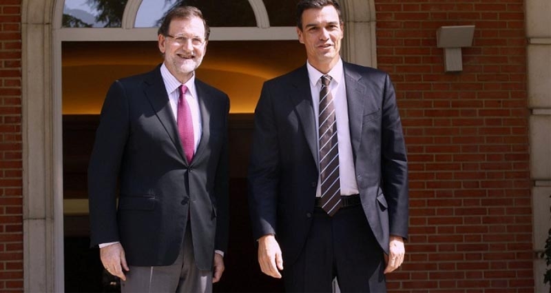 Mariano Rajoy y Pedro Sánchez