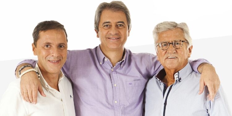 Paco González, Manolo Lama y Pepe Domingo Castaño en 'Tiempo de juego'