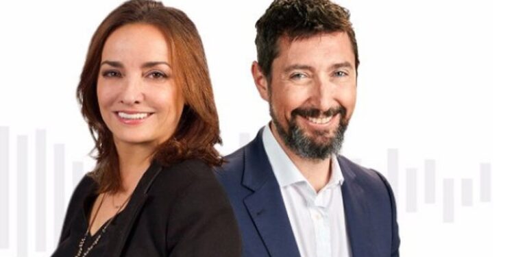 Pepa Bueno y Toni Garrido, presentadores de 'Hoy por Hoy', Cadena SER