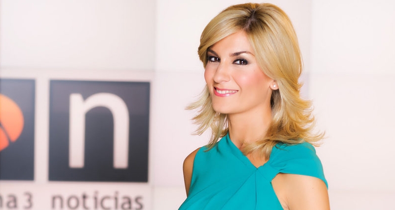 Sandra Golpe, presentadora de 'Antena 3 Noticias 1'