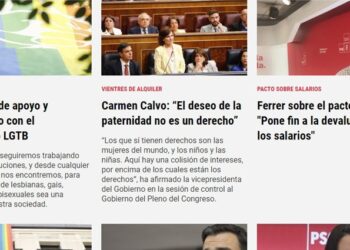 Nueva web del PSOE