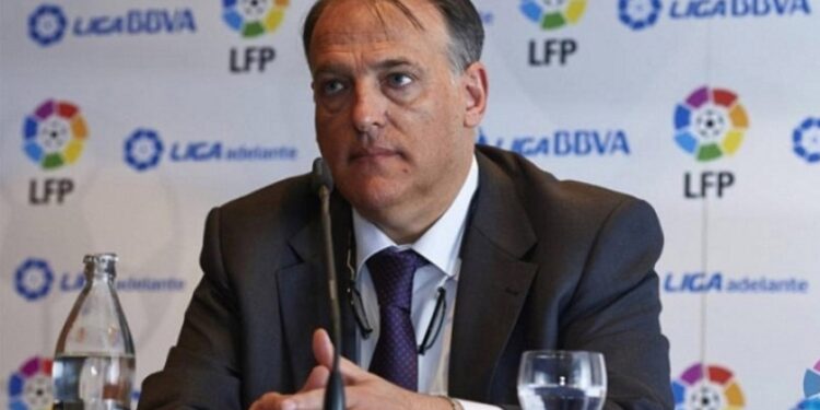 Javier Tebas, presidente de La Liga de Fútbol Profesional