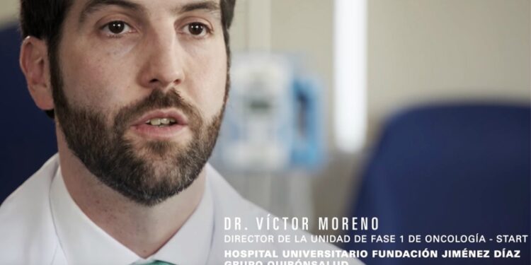 En la imagen el Dr. Víctor Moreno
