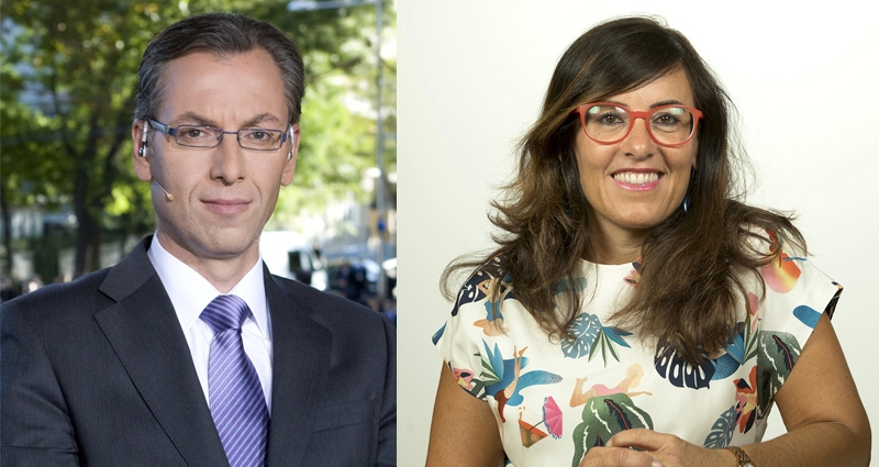 Luis Lianes y Mónica Agudo