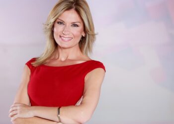 Sandra Golpe, presentadora de 'Antena 3 Noticias 1'