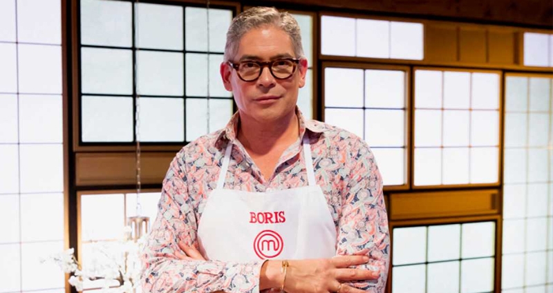 Boris Izaguire, concursante de la tercera edición de 'MasterChef Celebrity'