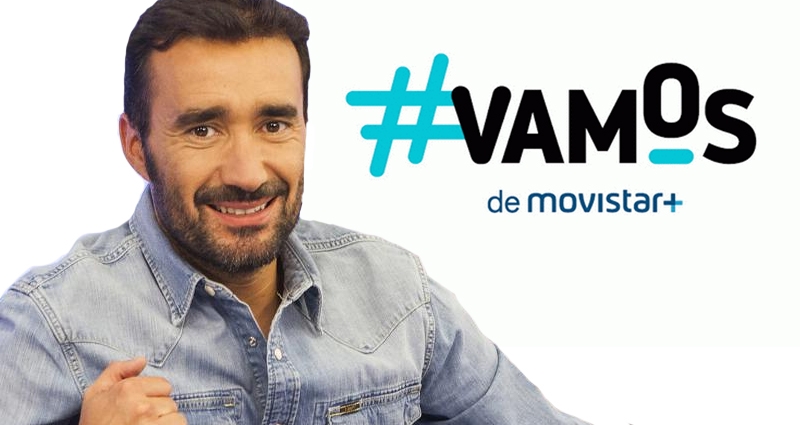 Juanma Castaño, presentador de 'El partidazo de #Vamos'