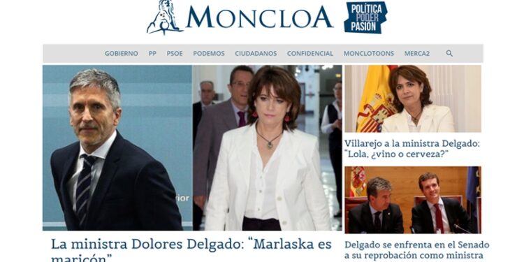Moncloa.com, la web responsable de publicar las conversaciones entre Villarejo y Delgado