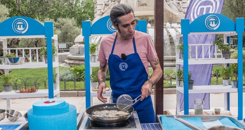 Mario Vaquerizo en el estreno de 'MasterChef Celebrity'