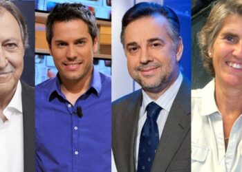 Paco Lobatón, Daniel Domenjó, Jenaro Castro y Paloma del Río, candidatos a presidir RTVE