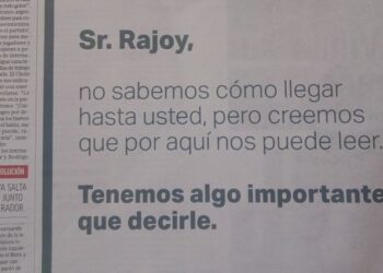 El críptico anuncio colgado por 'Salvados' para pedirle una entrevista a Mariano Rajoy