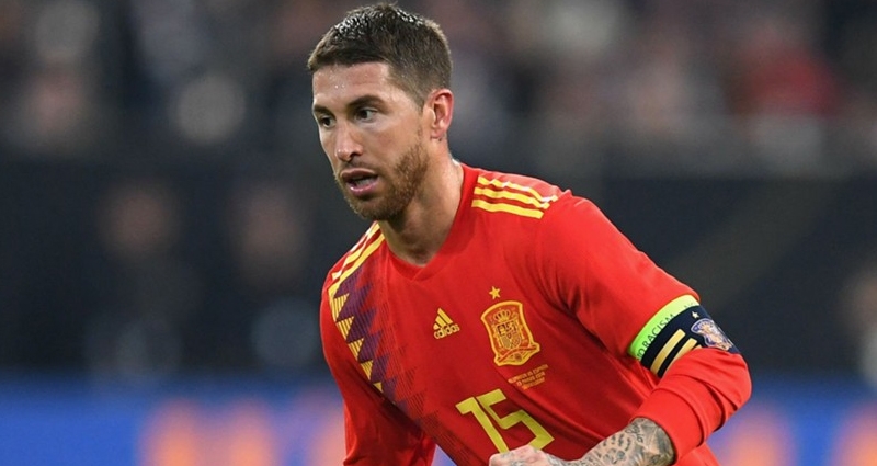 Sergio Ramos, capitán de la selección española