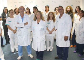 Koldo Carbonero, Jefe del Servicio de Ginecología y Obstetricia del Hospital de Día Quirónsalud Donostia y su equipo