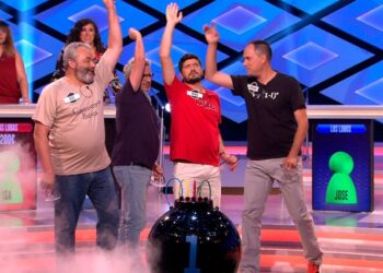 Los Lobos en una de sus participaciones en 'Boom' (Antena 3)