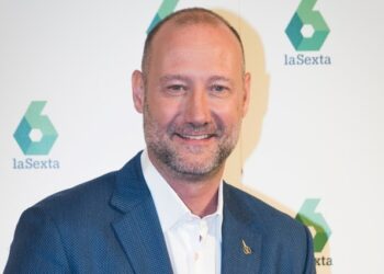 Pedro García Aguado durante una presentación de laSexta