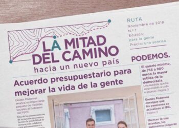 Así es el 'periódico' de Podemos