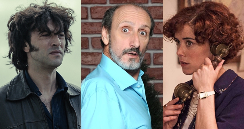 Los protagonistas de 'Fariña' (Antena 3), 'LQSA' (Telecinco) y 'La otra mirada' (La 1), grandes favoritas de los Premios MiM Series 2018