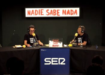 Berto Romero y Andreu Buenafuente en una entrega de 'Nadie sabe nada' (SER)