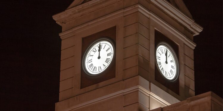 La Puerta del Sol, epicentro de la Nochevieja madrileña