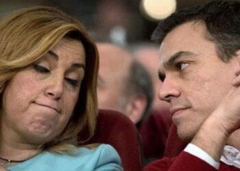 Imagen de archivo de Susana Díaz y Pedro Sánchez