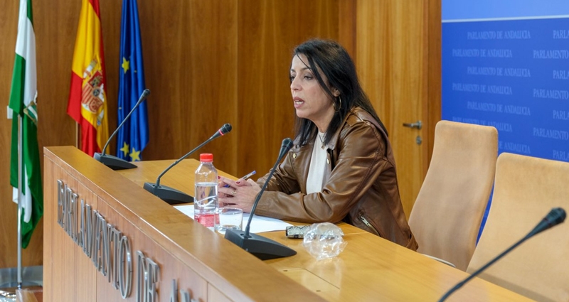 Marta Bosquet, presidenta del Parlamento de Andalucía