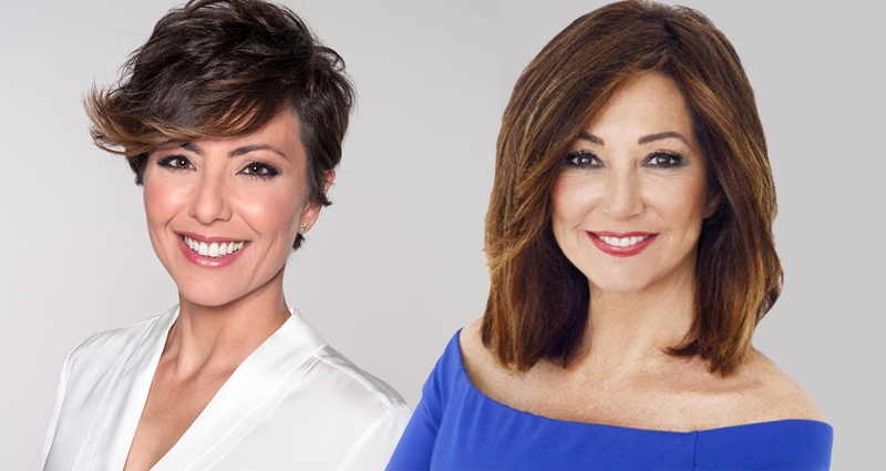 Sonsoles Ónega y Ana Rosa Quintana, presentadoras de 'Ya es mediodía' y 'El programa de AR', respectivamente