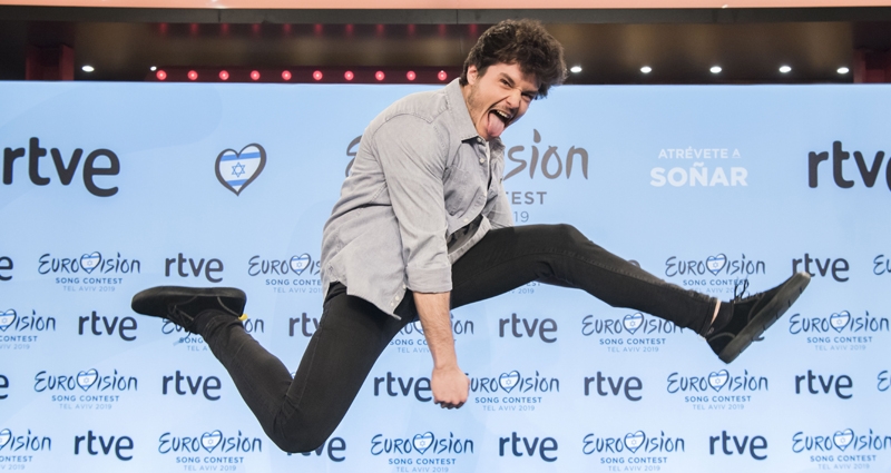 Miki Núñez, representante de España en el Festival de Eurovisión 2019 (RTVE)