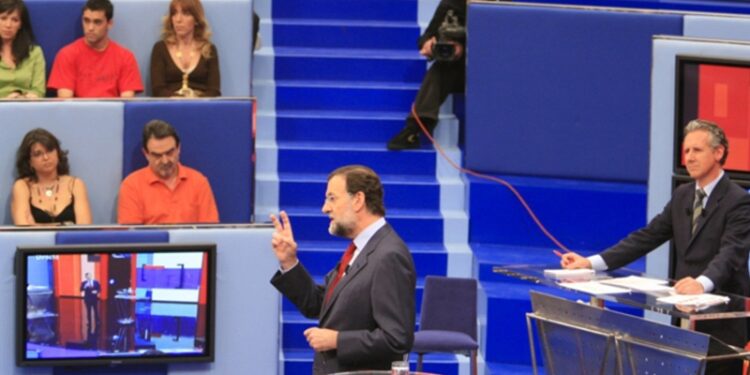 Mariano Rajoy respondiendo a los ciudadanos en 'Tengo una pregunta para usted' (RTVE)