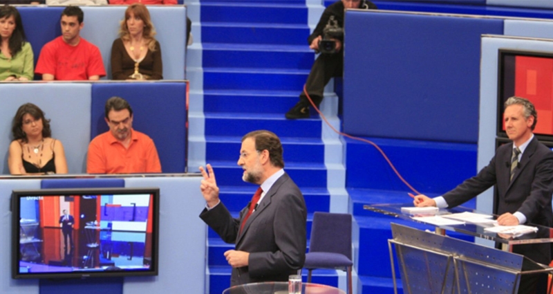 Mariano Rajoy respondiendo a los ciudadanos en 'Tengo una pregunta para usted' (RTVE)
