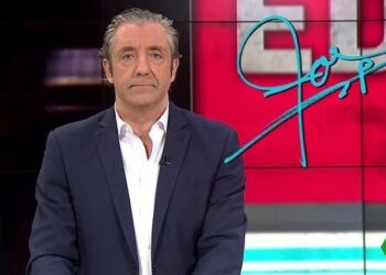 Josep Pedrerol, durante uno de sus editoriales en 'Jugones' (laSexta)