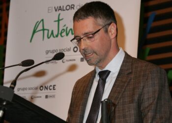 Germán Moya Hernández, director del Centro de Recursos Educativos (CRE) de la ONCE en Madrid