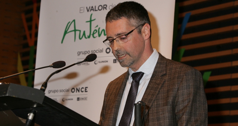 Germán Moya Hernández, director del Centro de Recursos Educativos (CRE) de la ONCE en Madrid