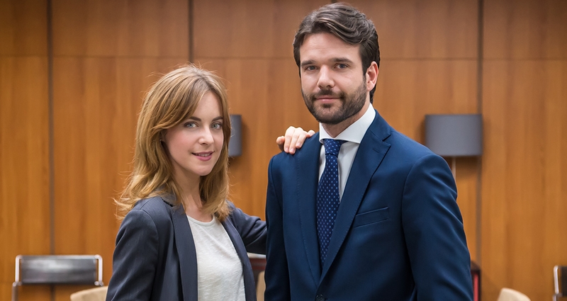 Alba Ribas y Jon Arias, protagonistas de 'Derecho a soñar'