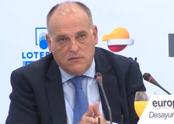 Javier Tebas, presidente de LaLiga