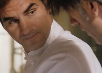Roger Federer convierte en una fiesta el último anuncio de Barilla