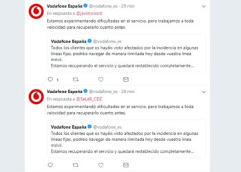 La estrategia de comunicación de Vodafone tras dejar sin Internet a media España