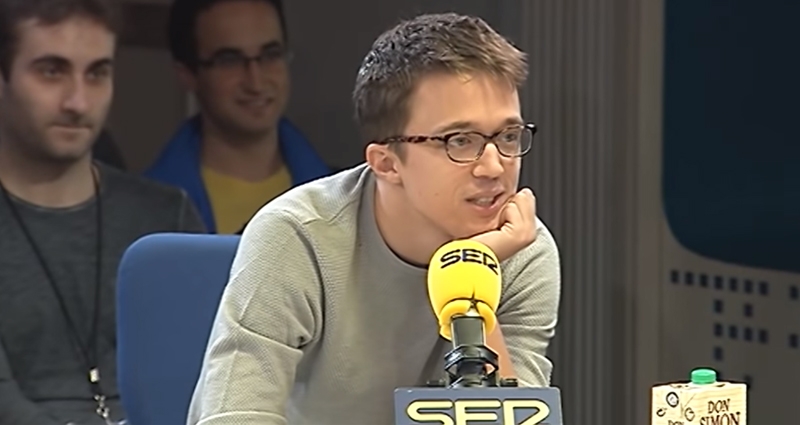 íñigo Errejón durante su intervención en 'La vida moderna'