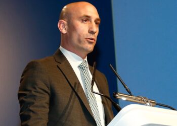 Luis Rubiales, presidente de la Real Federación Española de Fútbol (RFEF)