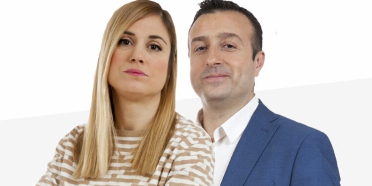 Antonio Herráiz y Marta Ruiz, conductores de 'Mediodía COPE'