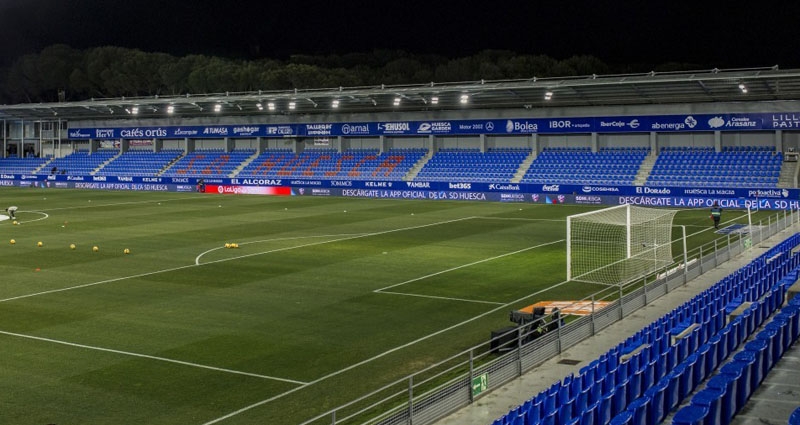 Imagen: Estadio El Alcoraz. Fuente: SD Huesca