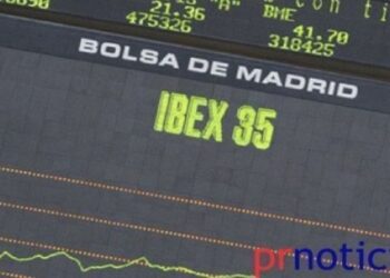 El Ibex 35 registra mínimos por debajo del nivel de los 9.100 puntos porcentuales