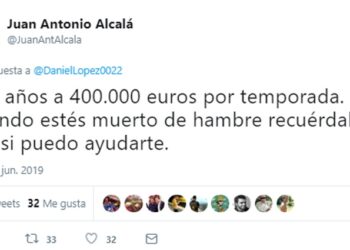 Juan Antonio Alcalá en una intervención en 'El partidazo'