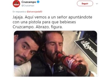Twitter aplaude la respuesta del equipo de comunicación de Cruzcampo a Álvaro Ojeda