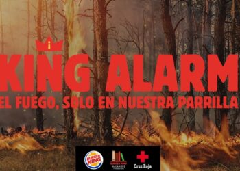 Burger King quemará sus anuncios para concienciar del peligro de los incendios forestales