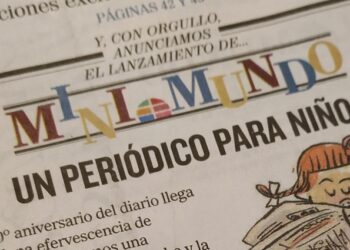 Minimundo, el suplemento infantil de 'El Mundo' (Foto: Fernando de Córdoba)