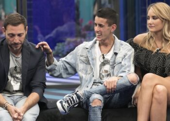 Antonio David Flores, El Cejas y Alba Carrillo, concursantes de 'GH VIP 7' (Mediaset)