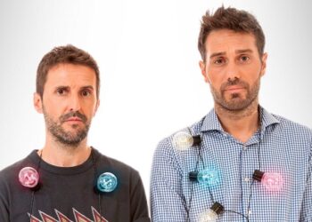 Julián López y Dani Martínez, presentadores de 'La verbena'