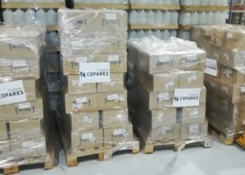 La Fundación Cofares dona 6.000 geles de baño a las Fuerzas Armadas en la lucha contra el Covid-19
